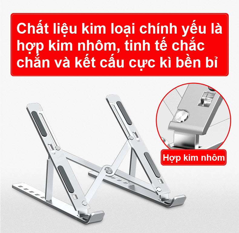 Gia do laptop gap gon dieu chinh 6 nac hop kim nhom 14